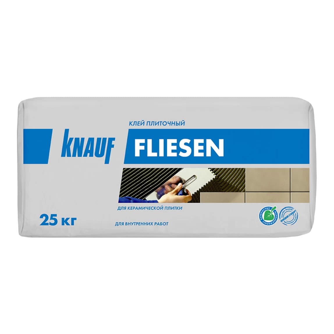 Клей для плитки Knauf Флизен серый класс C0 25 кг